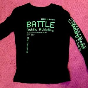 Battle long sleeve football shirt